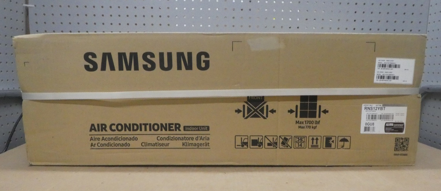 Samsung RNS12YBT 12,000 BTU/h Indoor Wall-Mounted Unit DAMAGED BOX
