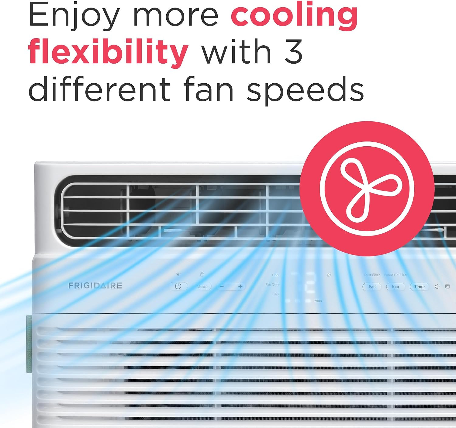 Frigidaire 8,000 BTU Smart Inverter Window Air Conditioner with Wi-Fi and Energy