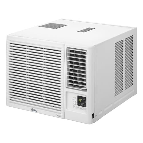 LG 18,000 BTU Heat and Cool Window Air Conditioner with WiFi – Scratch & Dent