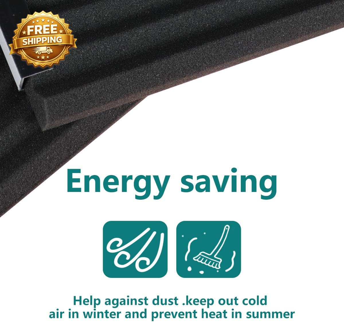 Window Air Conditioner Foam Insulating Panels Kits AC Units Insulation Side Pane