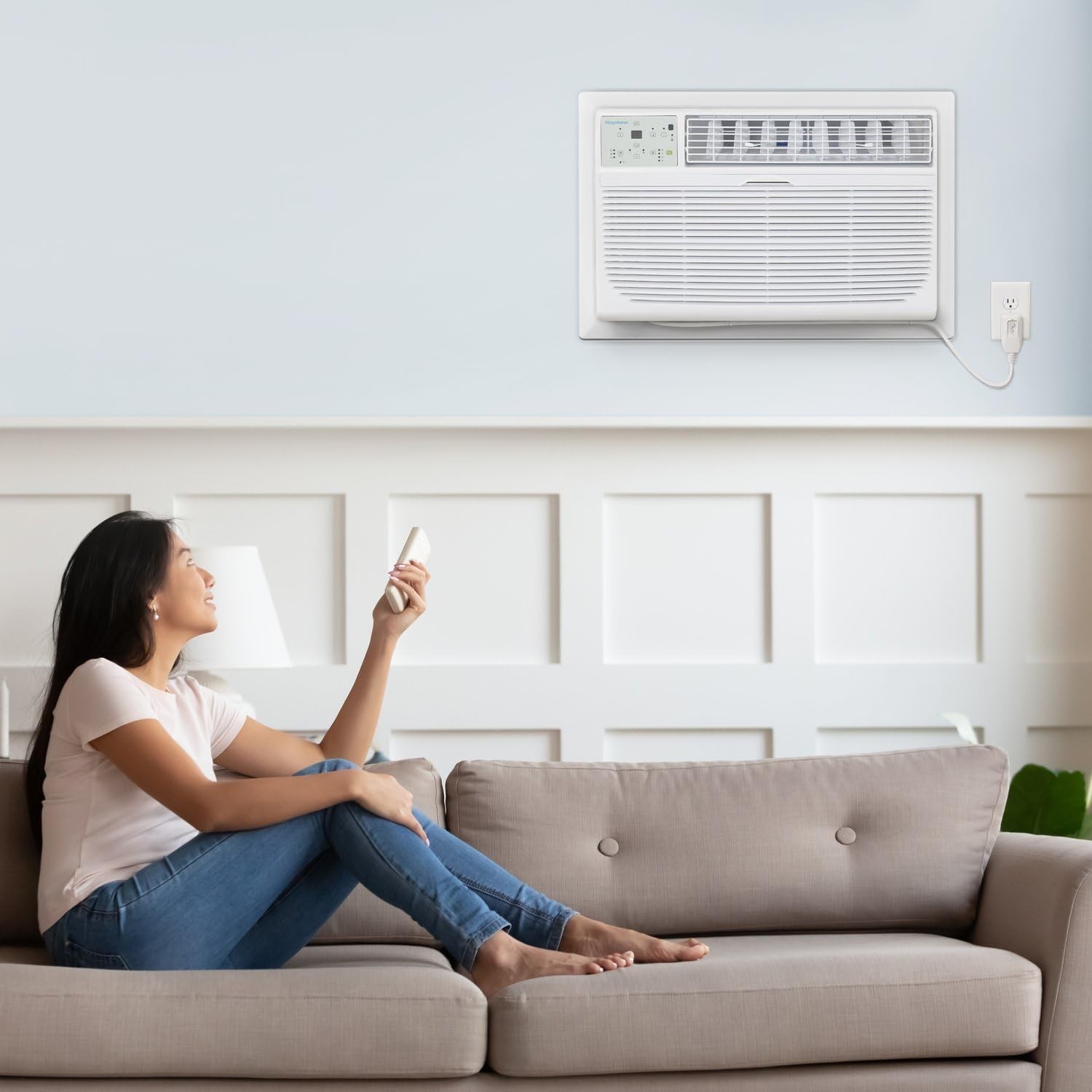 Keystone 12,000 BTU Wall Mounted AC Unit & Dehumidifier 115V up to 550 Sq.Ft