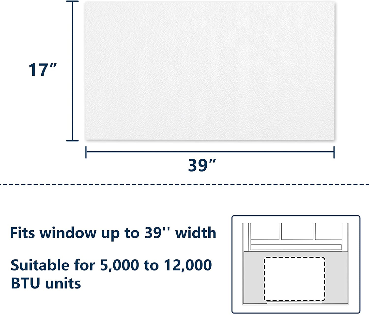 Window Air Conditioner Surround Foam Insulation Panels,Ac Side Insulating Sun