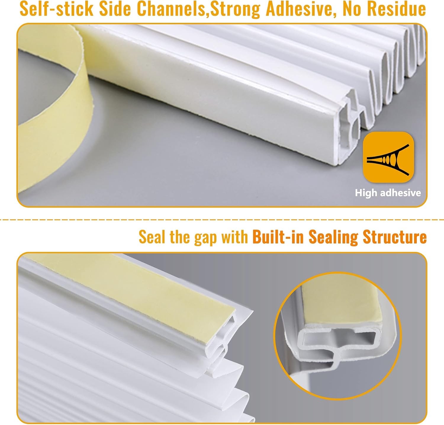 Window AC Insulating Side Panel Kit Fits for Window Air Conditioner Units
