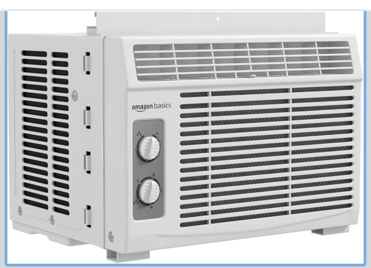 Window Air Conditioner 5000 BTU Cooling Up to 150 SQ. Ft.