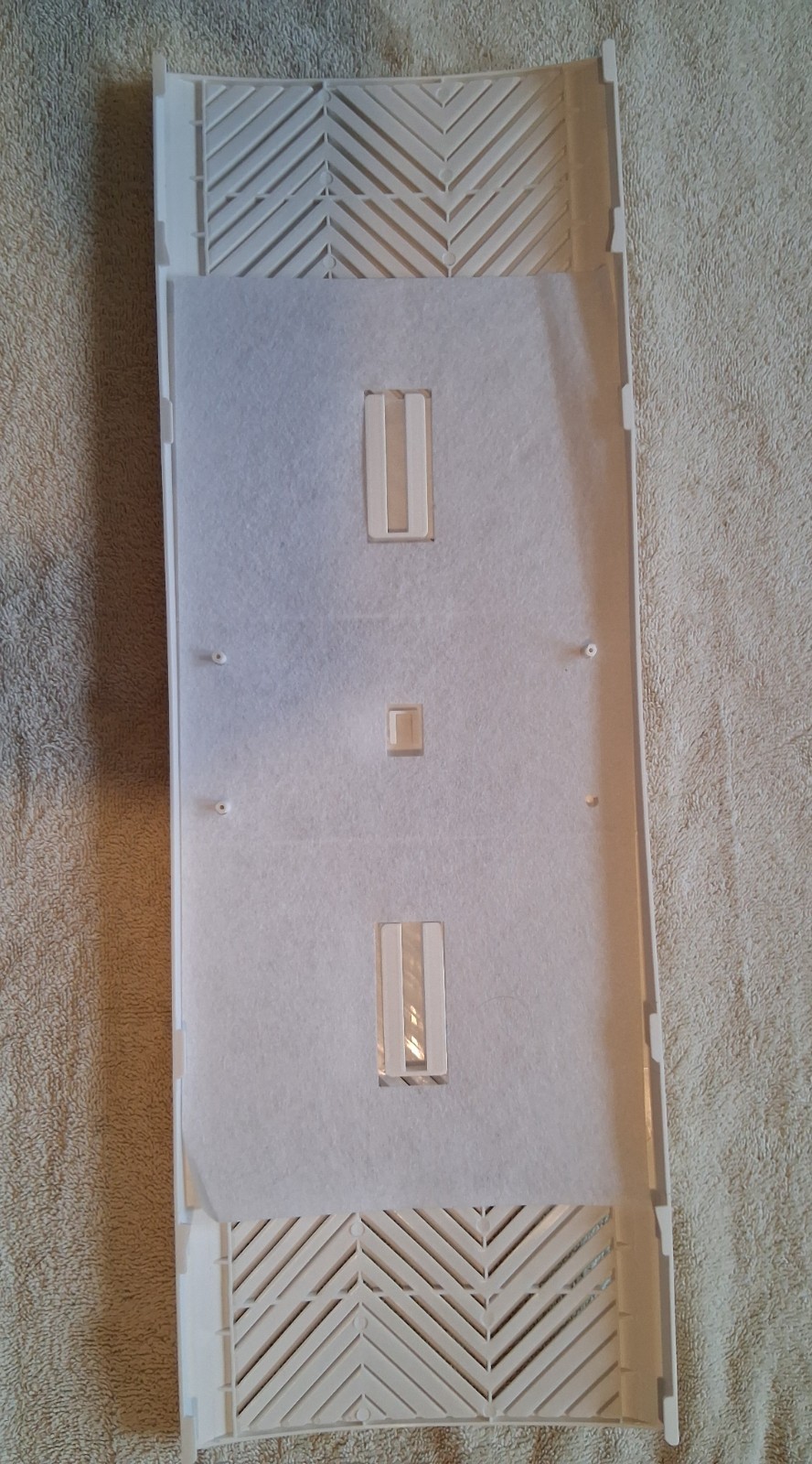 2 Qiandahom AC Air Vent Deflectors for Central Air Conditioner’s Register&Grille