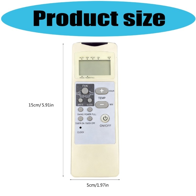 Advanced A/C Remote Control Wide Application Easy Operate for AKTFK2 FK3