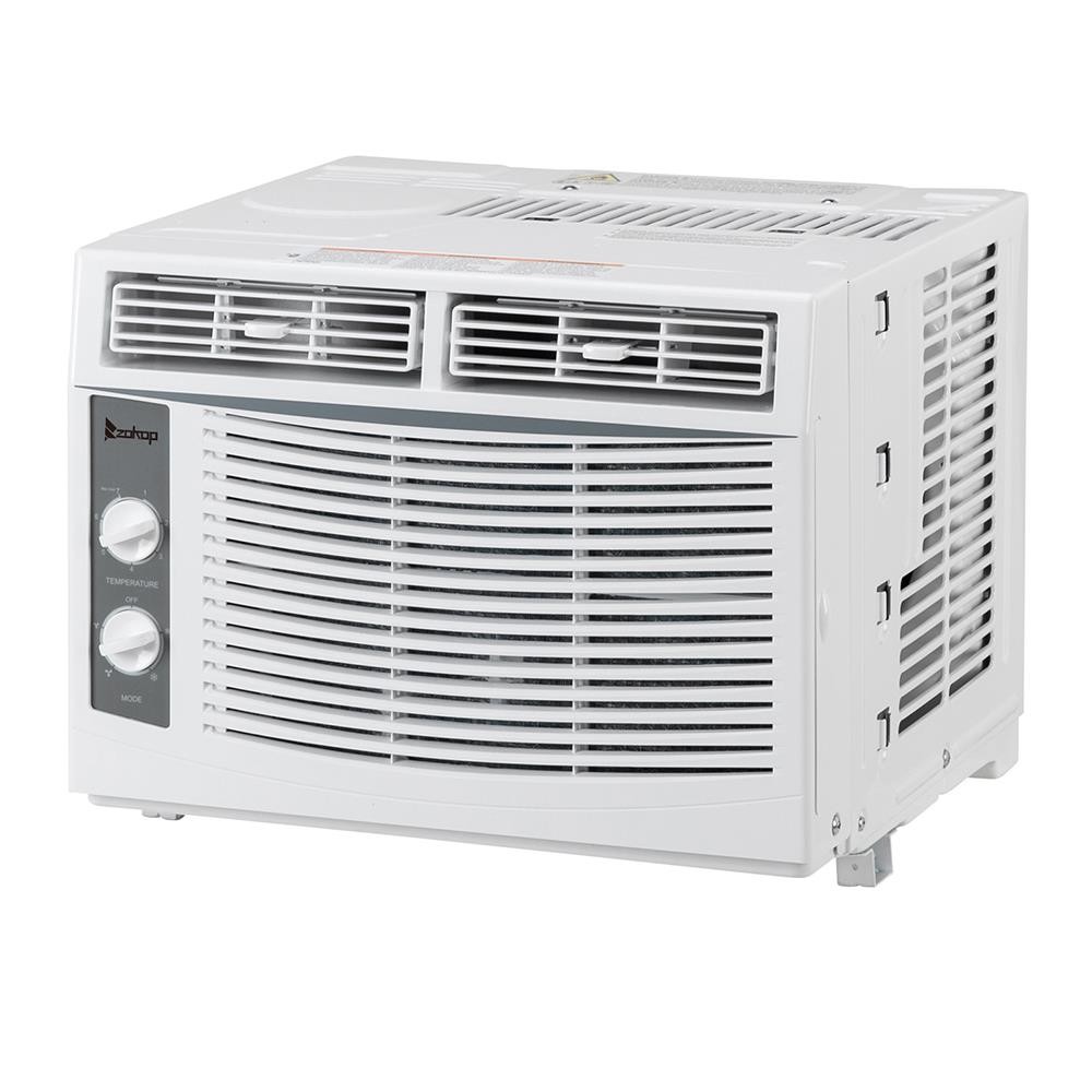 Zokop 5000 BTU-14000 BTU Window Air Conditioner Cooling Dehumidifier Fan 3 Speed