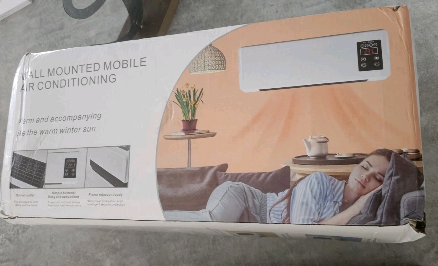 Wall Mount Mobile Air-Conditioning And Heating
