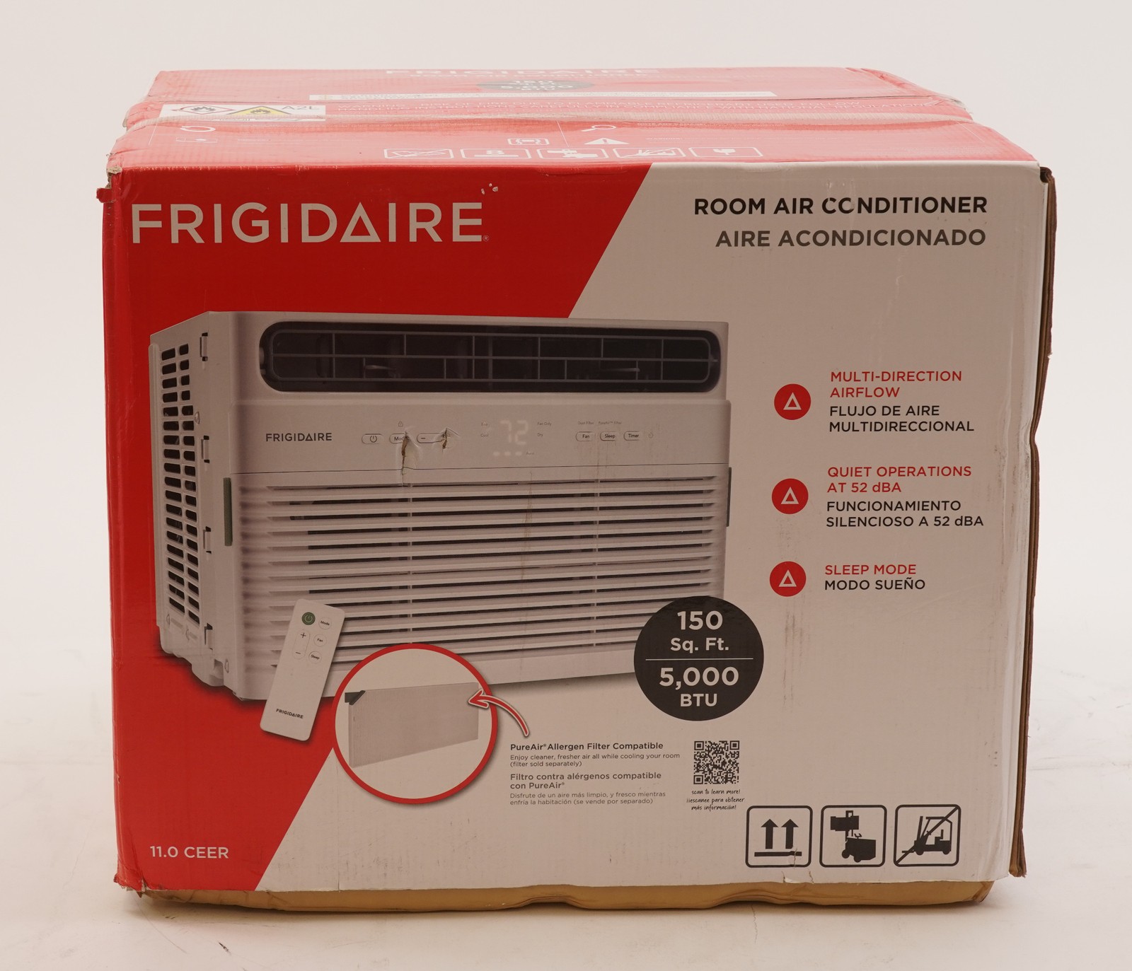 Frigidaire 5,000 BTU Window Room Air Conditioner with Remote Control