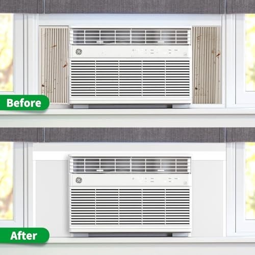 Window Air Conditioner Side Insulated Panel, Wintersummer Winter Heat and Draft