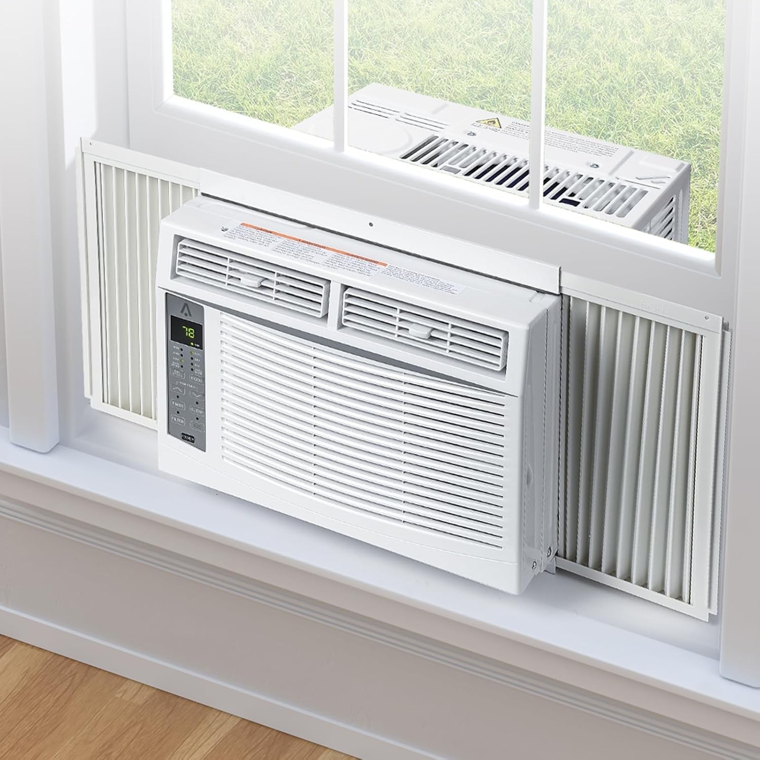 Gravee 6000BTU Window Air Conditioner Smart AC Unit 250Sq.ft. w/Remote Control