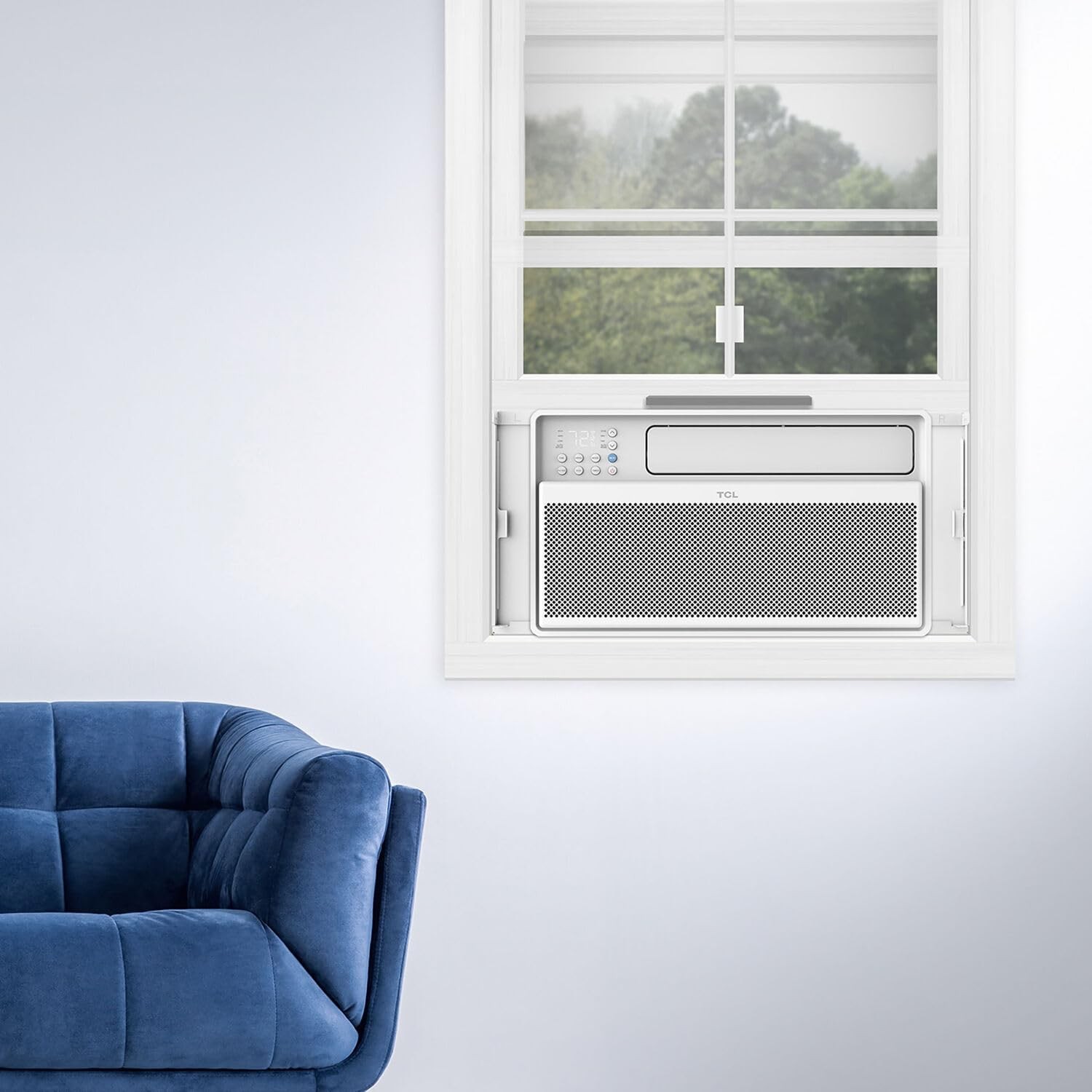 TCL H8W4MW 8,000 BTU Smart Inverter Window Air Conditioner – Ultra-Quiet, Energy