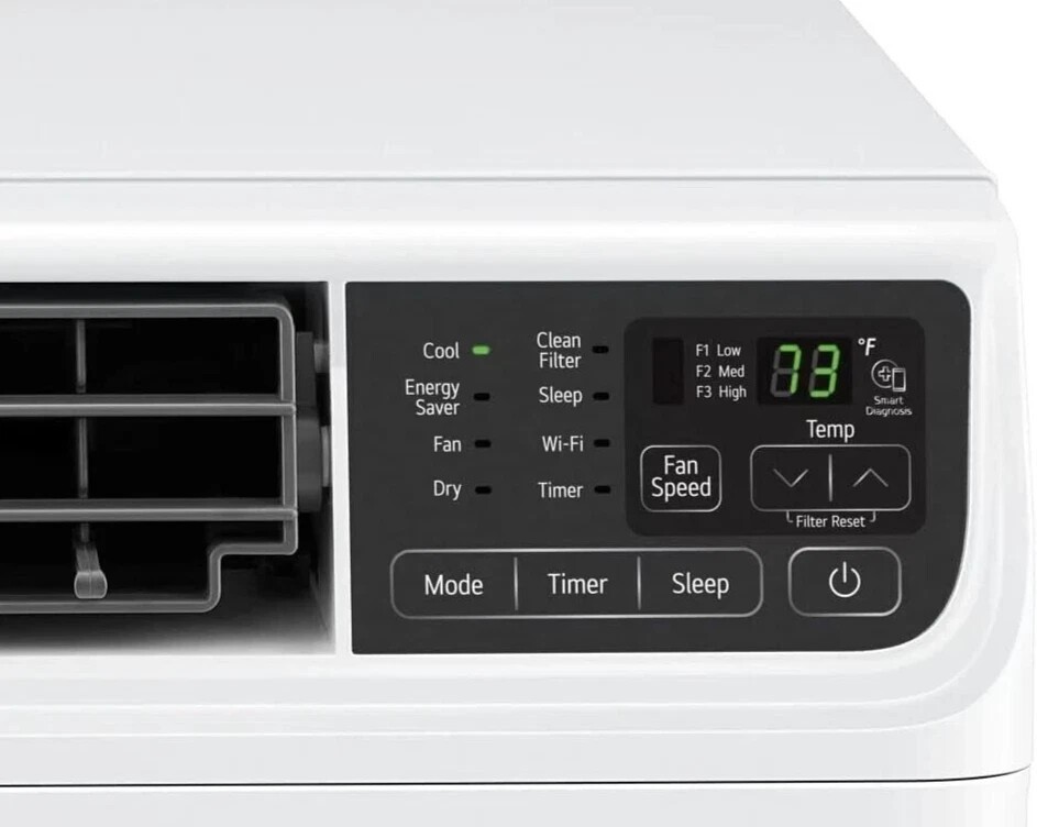 LG 23,500 BTU DUAL Inverter 1450 Sq Ft Smart Window Air Conditioner