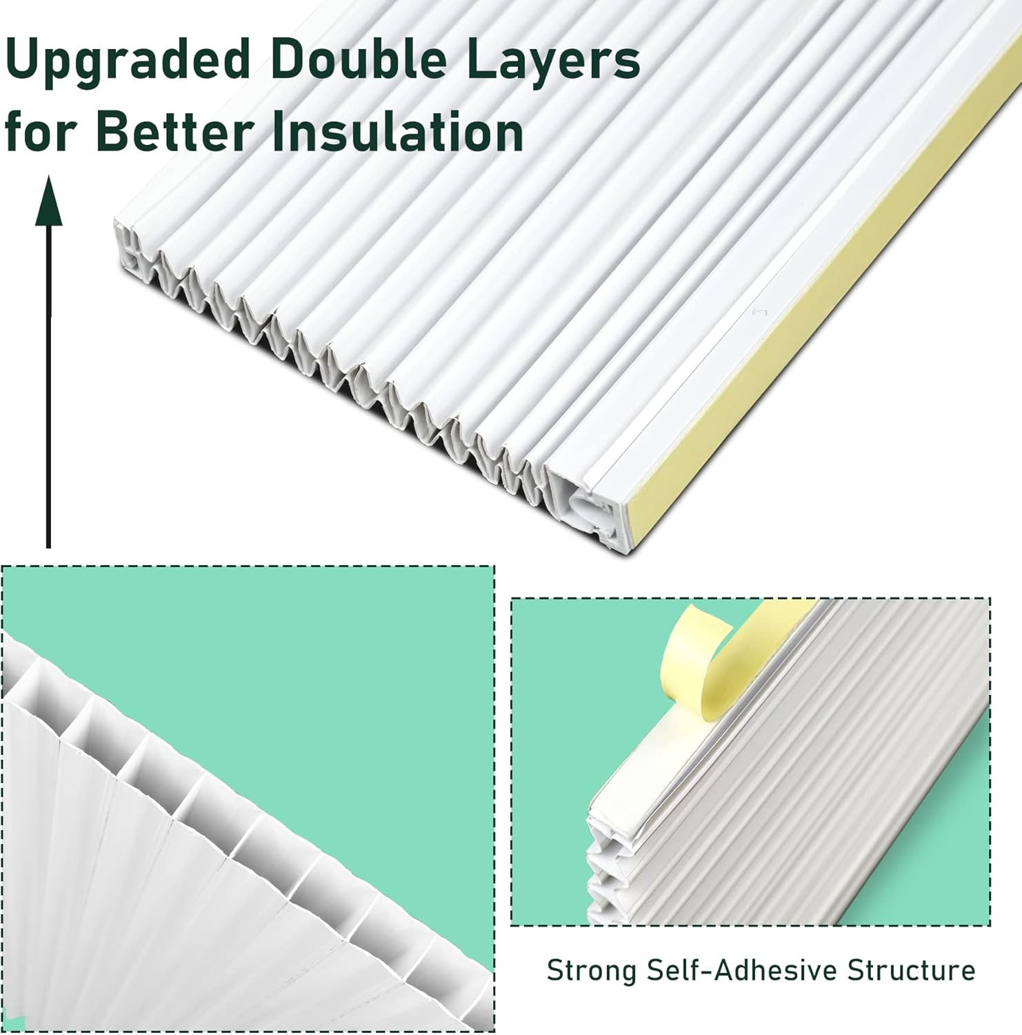 Window Air Conditioner Side Panels with Double Layers Adjustable Insulation AC