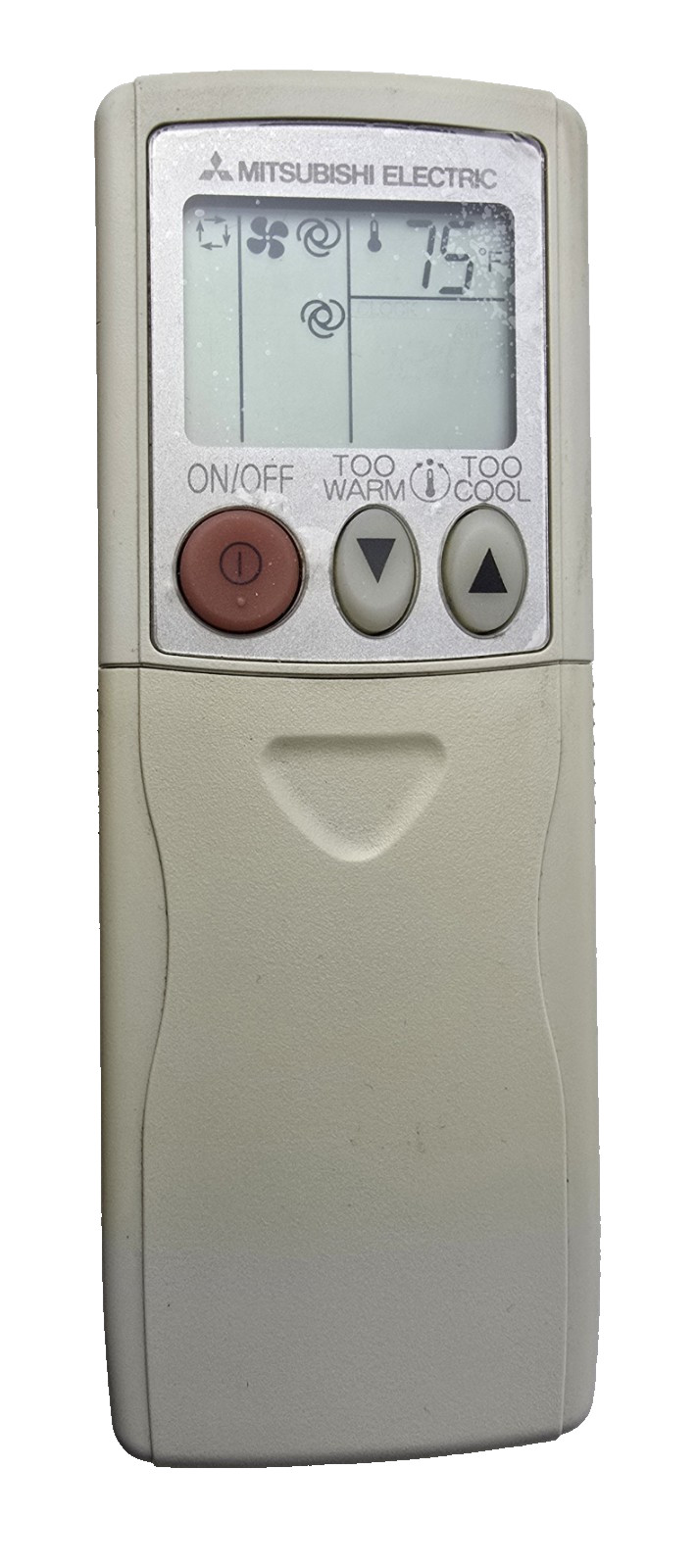 Mitsubishi Electric Air Conditioner Remote Control KM07J w/ Wall Mount Holder