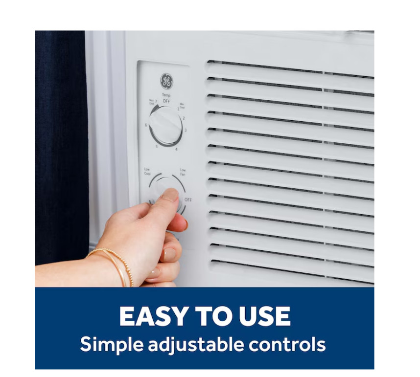 GE Small Room Window Air Conditioner , ( 115-Volt , 5000-BTU )