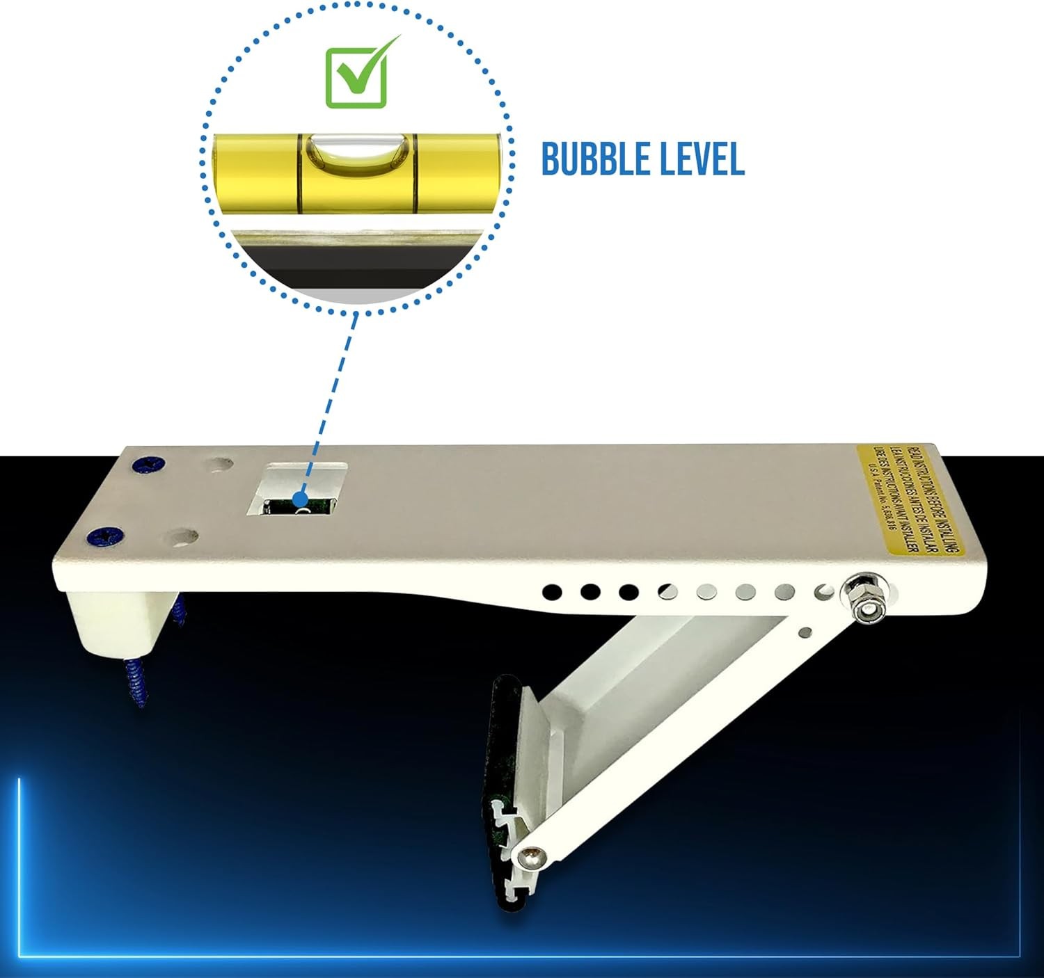 DuctlessAire DA-80 Wall Mount Support Bracket – Heavy Duty Air Conditioner Suppo