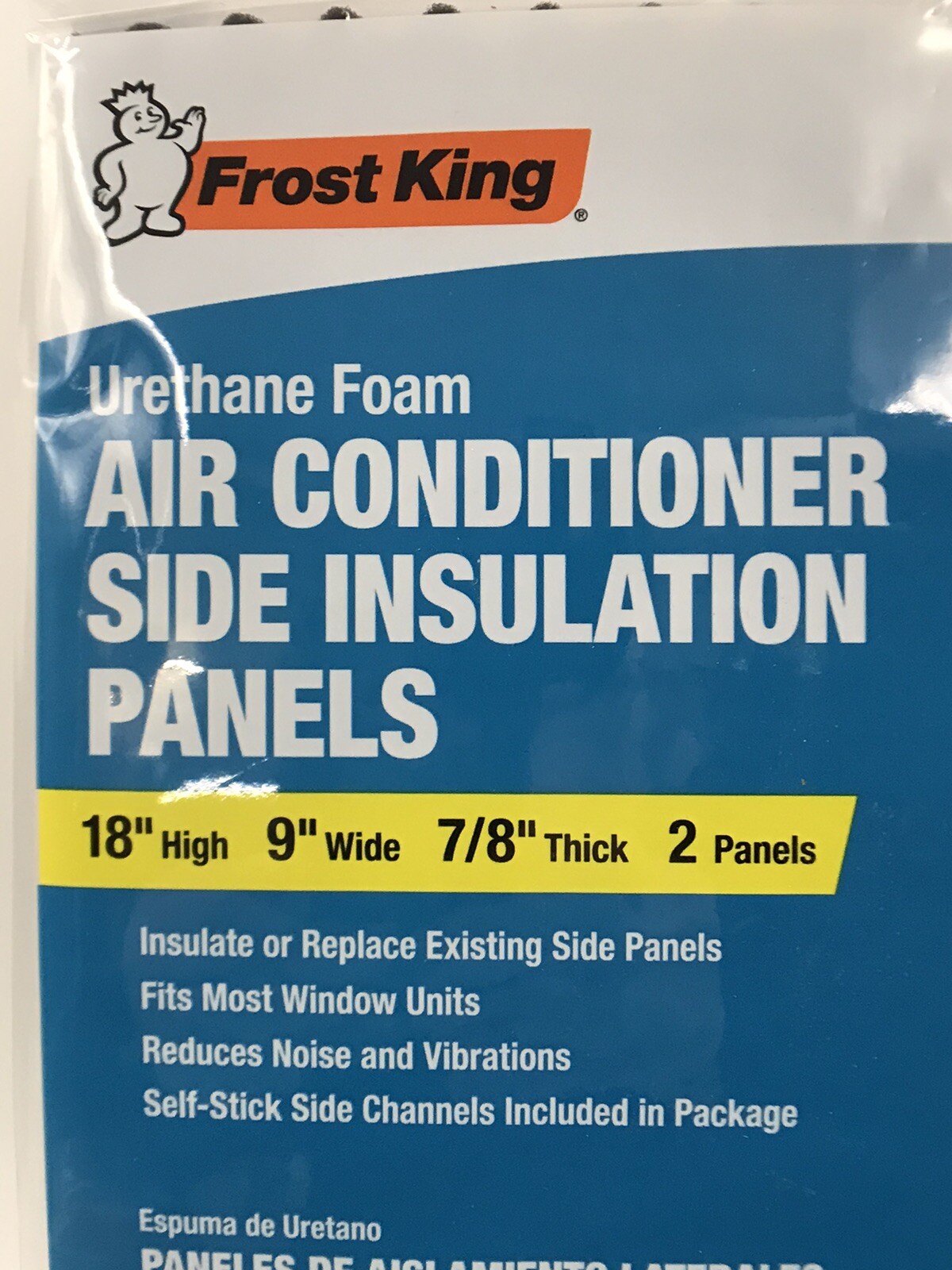 Window AC Foam Side Panel Kit 9x18x7/8 6-Pack Insulation Panels New AC14H