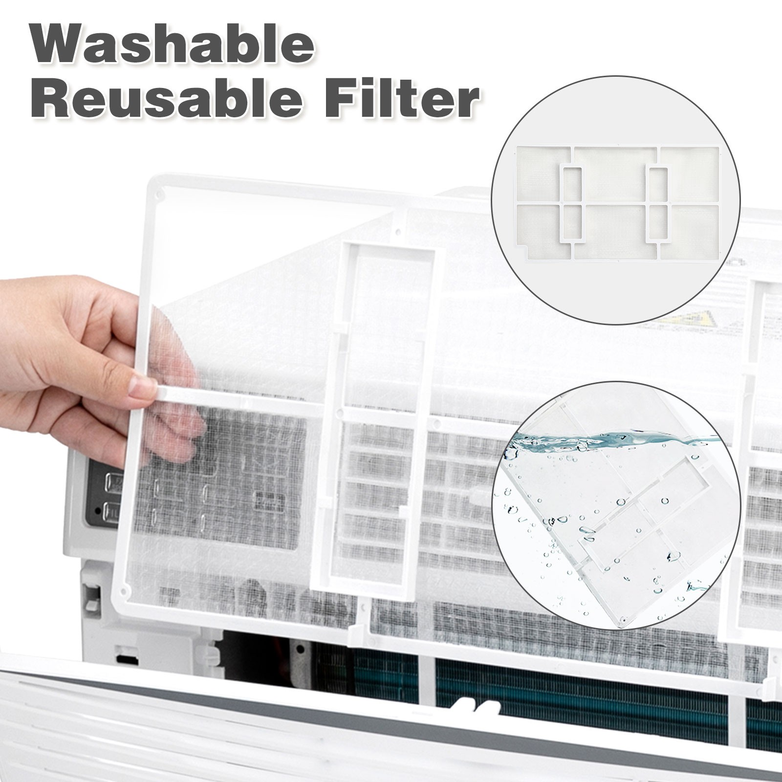 18,000 BTU Heat and Cool Window Air Conditioner With Wifi and Remote Control
