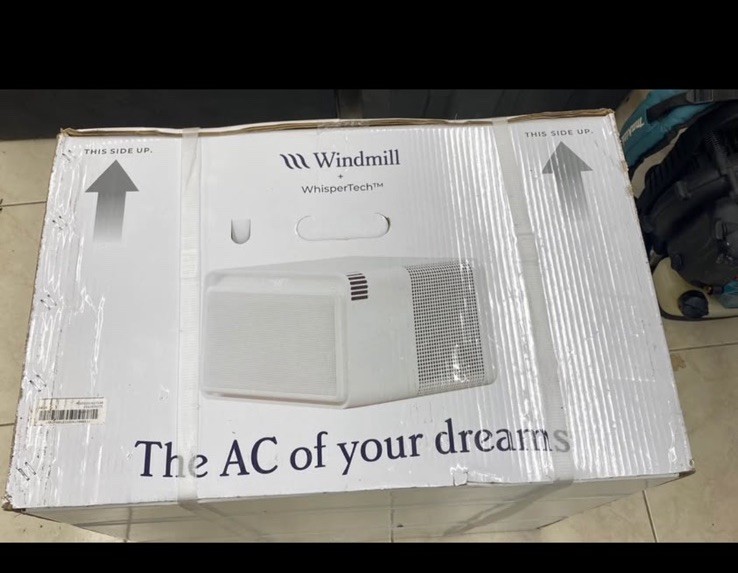 Windmill 12,000 BTU Window Air Conditioner W/ WhisperTech, Remote Control