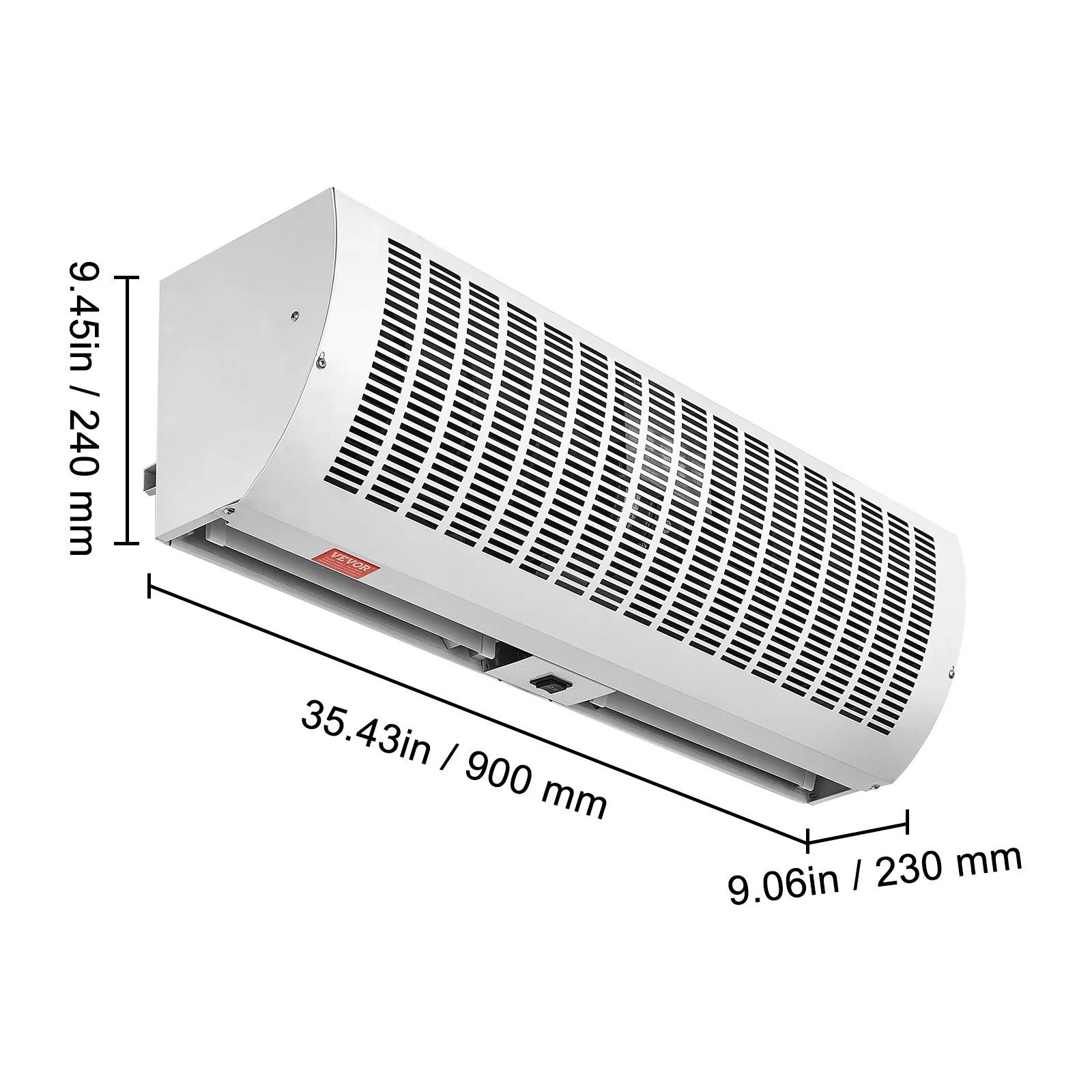 NEW 36″ Commercial 2 Speed Air Curtain w/ Door Switch High Low Fan