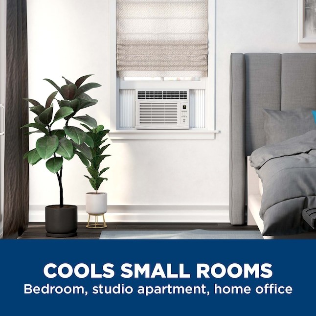 GE 6,000 BTU Electronic Window Air Conditioner up to 250 sq ft. (Refurbished)