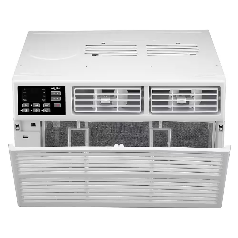 10,000 BTU (DOE) Window Air Conditioner Cools 450 Sq. Ft. with Remote in White