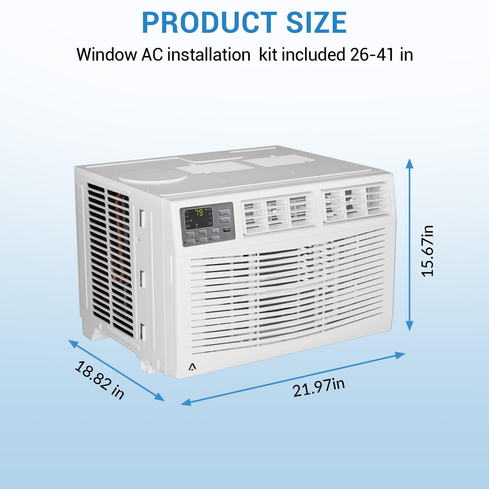 8,000 BTU Window Conditioner,Cool Rooms Up to 350 Sq.Ft.,Window AC Unit with …