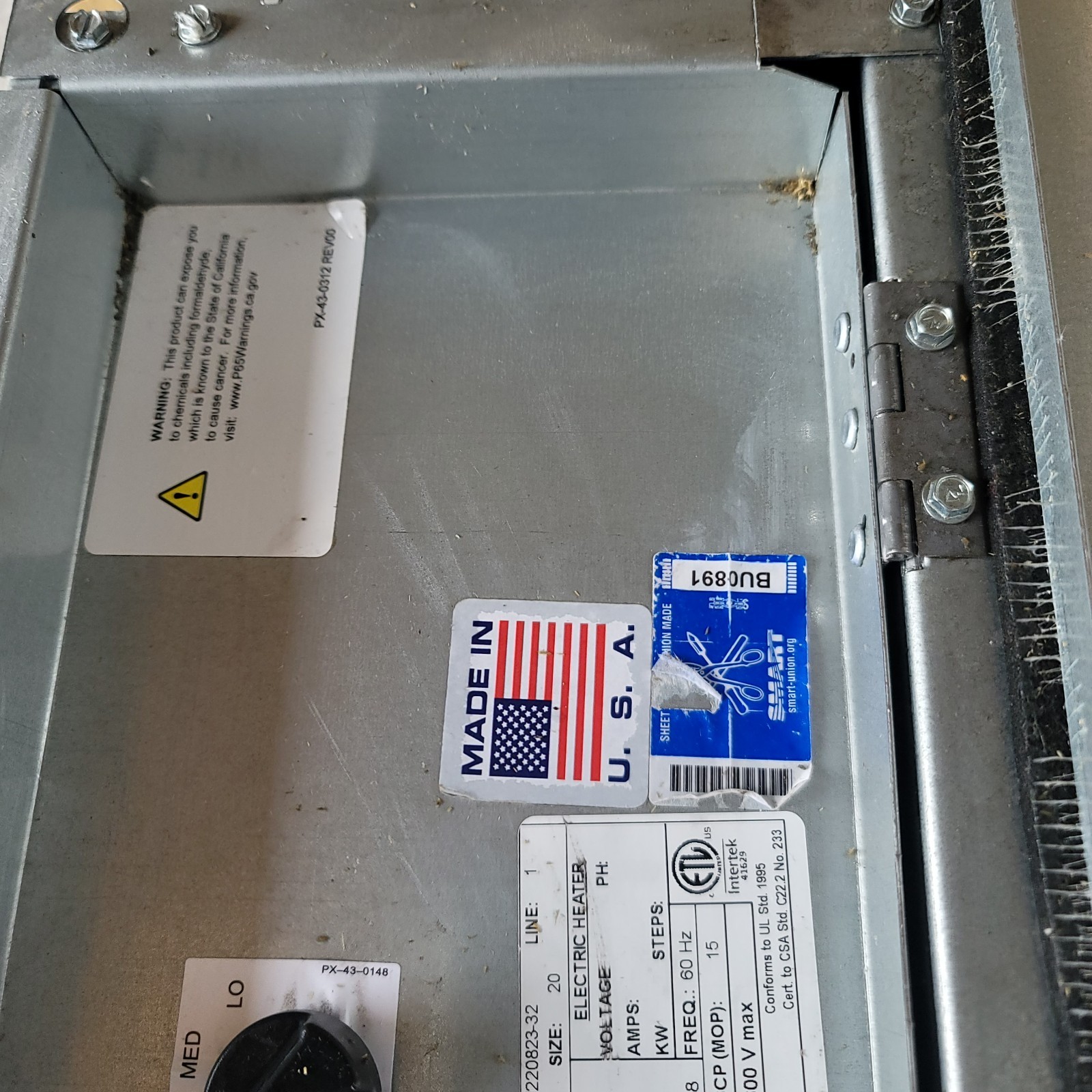 Johnson Controls HVAC Horizontal Low Profile Fan Coil Unit FNPD New
