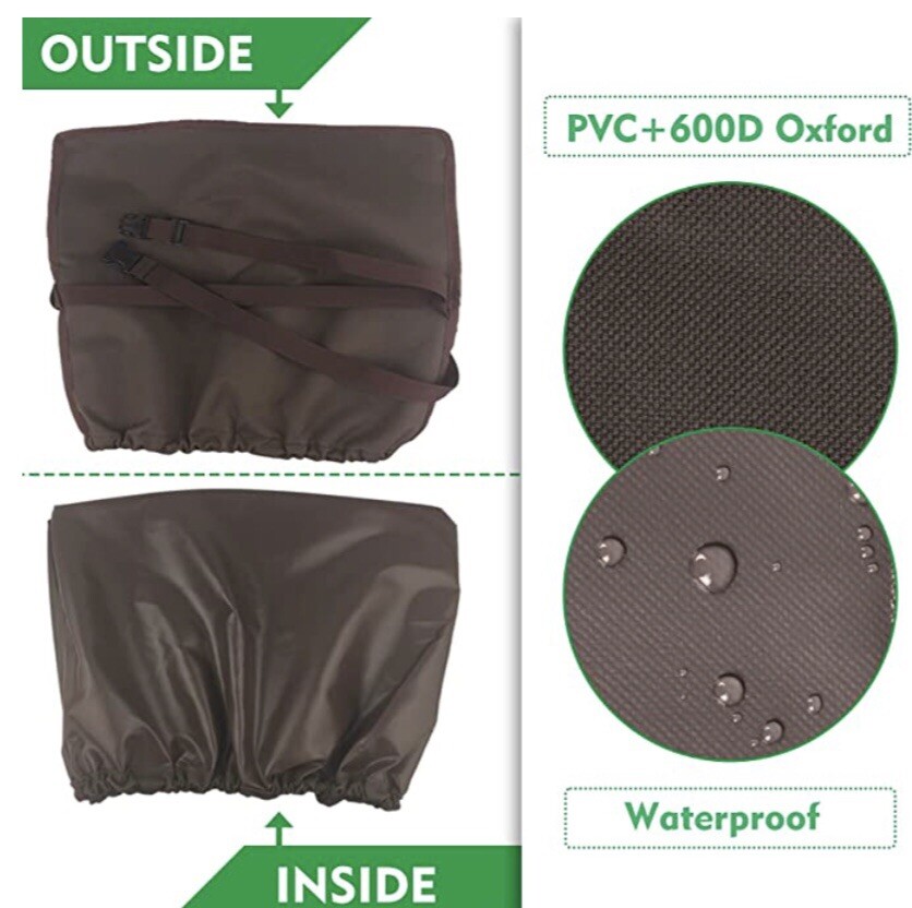 Universal A/C Support Bundle -Bracket w/ Interior & Exterior Covers
