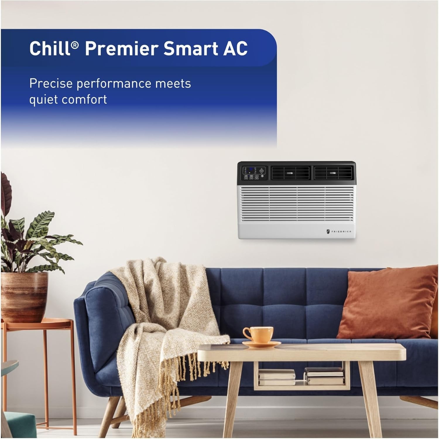 Friedrich Chill Premier Smart Window Wall Air Conditioner 10000 BTU