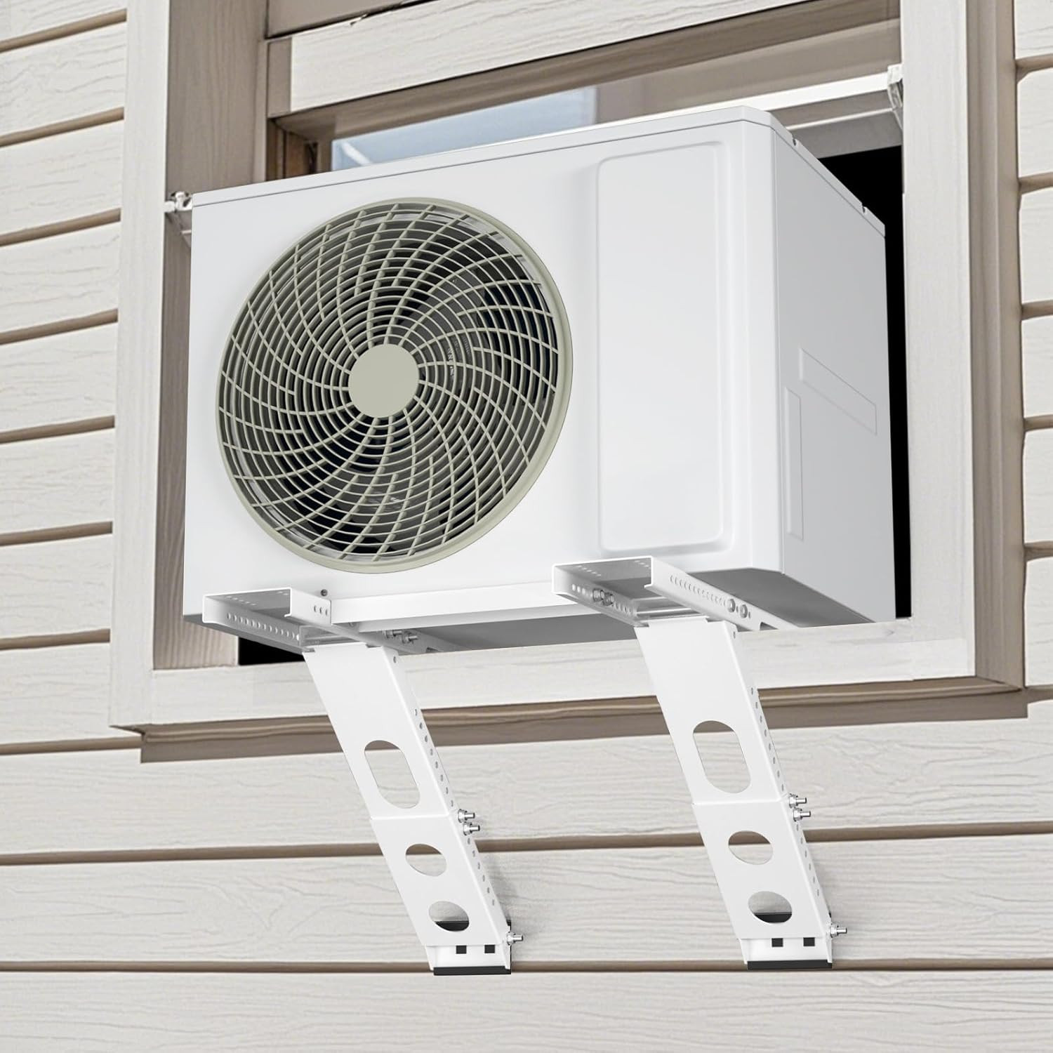 Air Conditioner Support Bracket, Adjustable Window Air Conditioner Bracket, No D