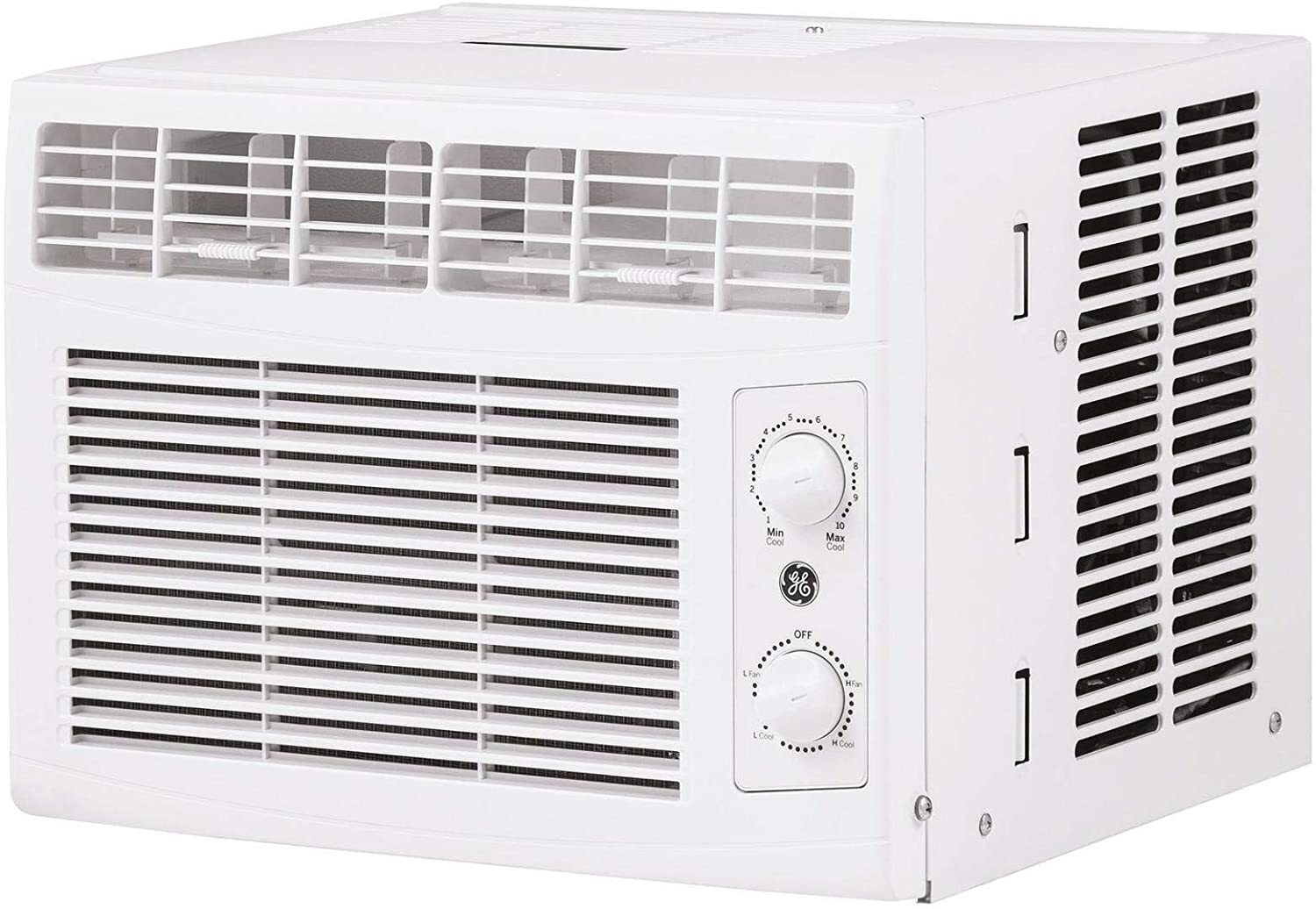 GE 5000 BTU Compact Window Air Conditioner, 150 Sq Ft Small Room Home AC Unit