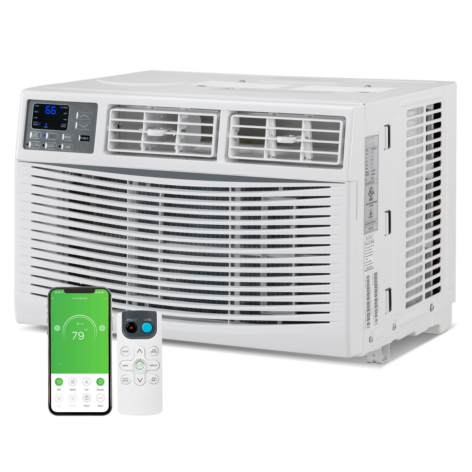 230V Window-Mounted Air Conditioner 24000 BTU with Remote /Smart APP Control