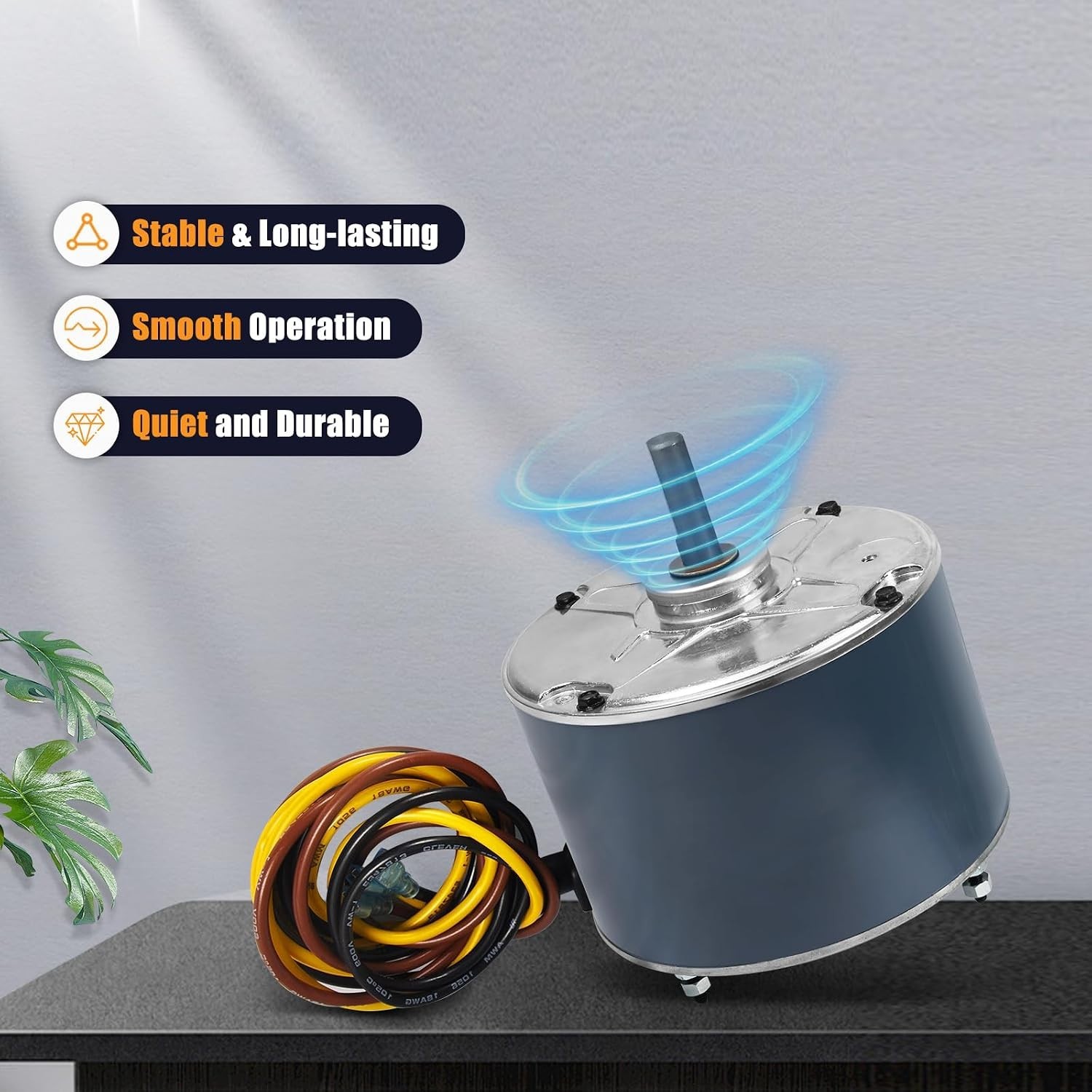 1/4 HP 1100 RPM 208-230V Fan Motor Replacement