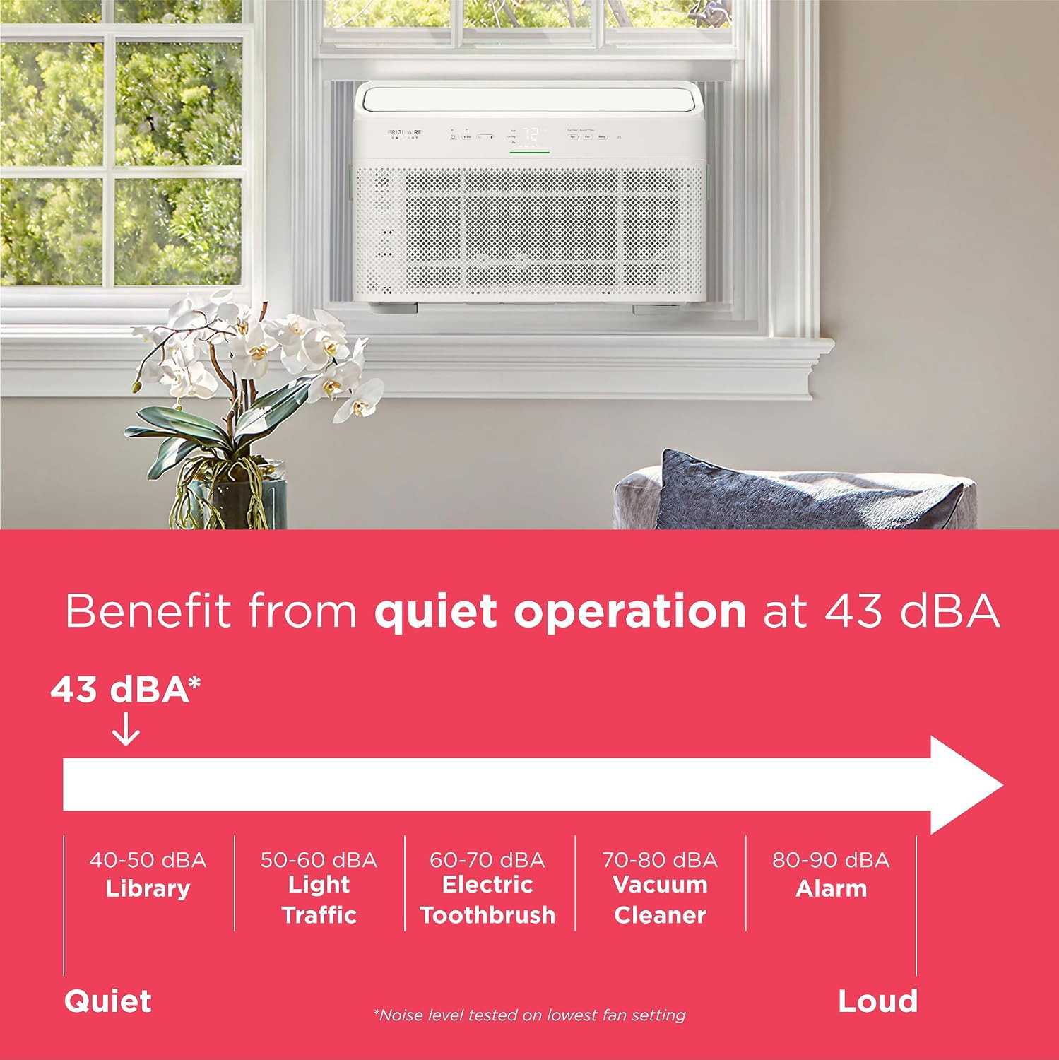 Frigidaire Gallery 12,000 BTU Smart Inverter Window Air Conditioner with Wi-Fi,