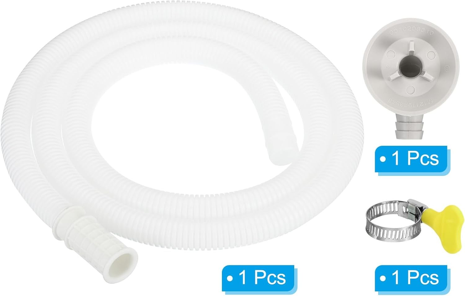 4.9ft Air Conditioner Drain Kit Universal AC Drain Hose Connector Hose