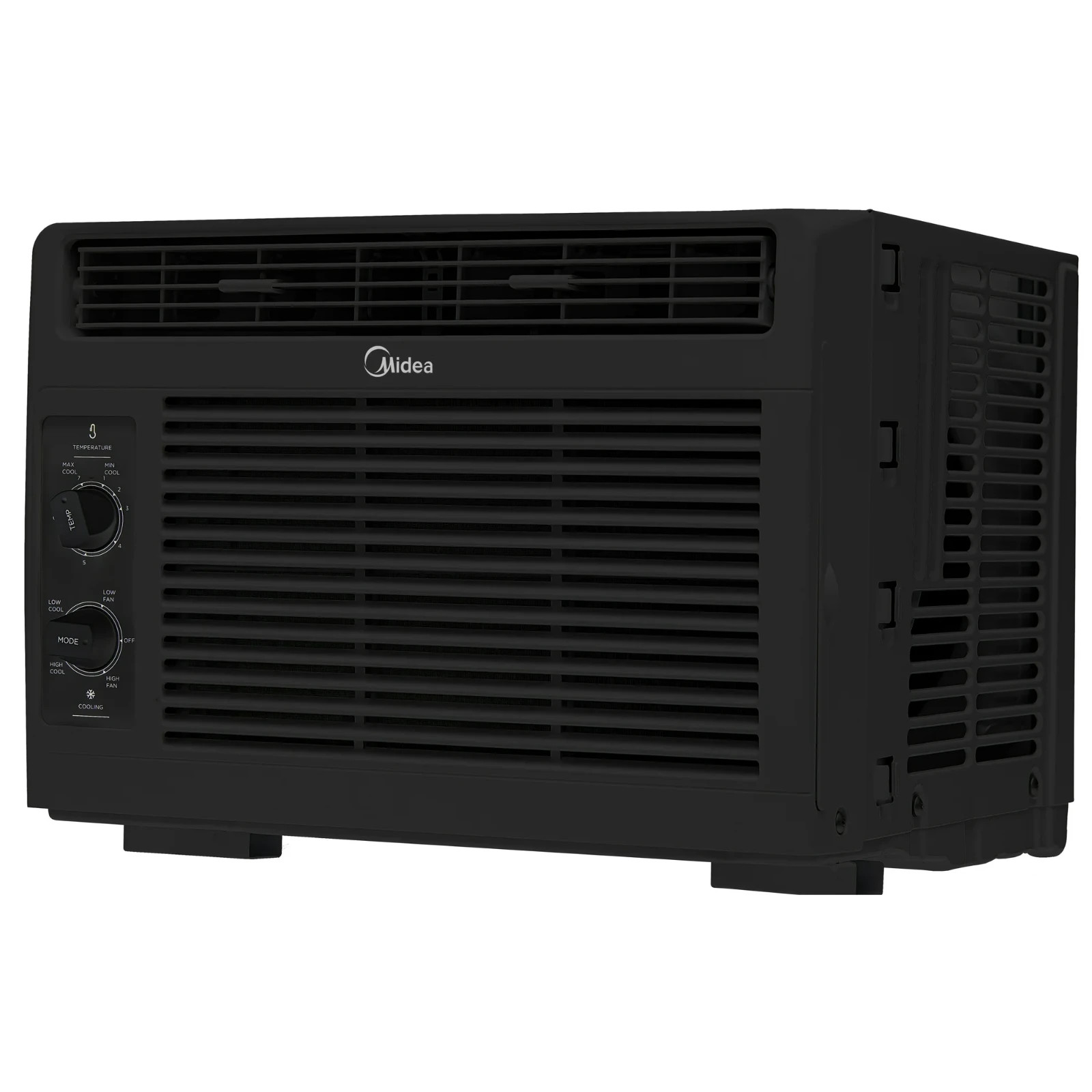Midea 5,000 BTU Room Window Air Conditioner Mechanical Control AC Black New