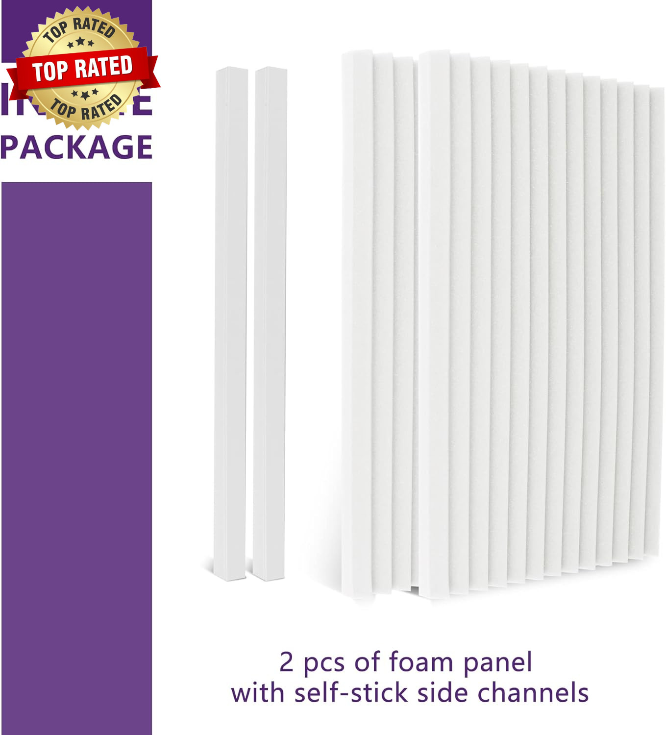 Window Air Conditioner Foam Insulation Panels,Window AC Side Panel Kit,Summer an