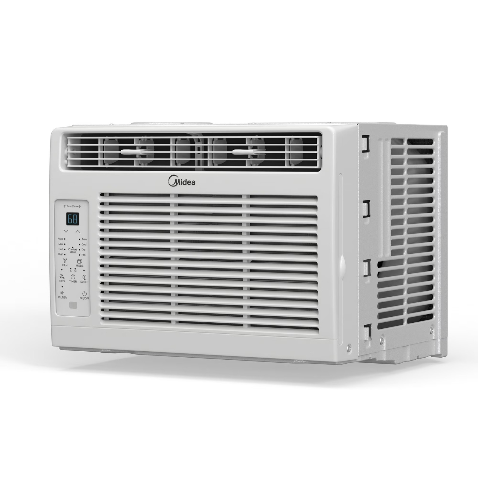 US Midea 5,000 BTU Window Air Conditioner, Cools Up To 150 Sq Ft, Remote, Progra