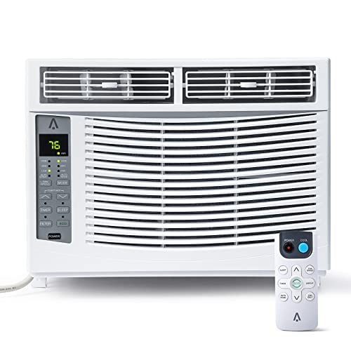 6000-BTU Window Air Conditioner Up to 250 Sqf | Remote Control, Cool & Fan
