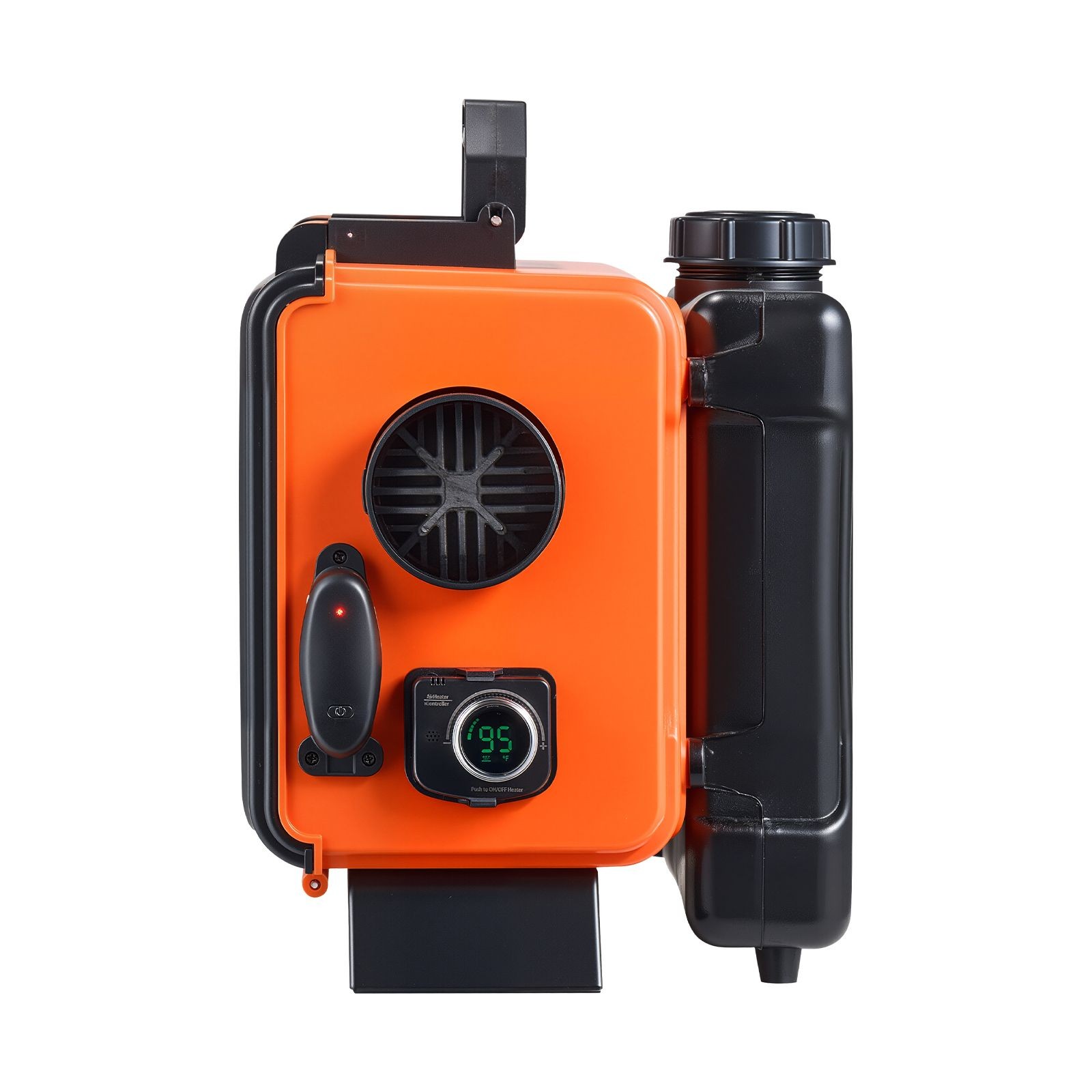8KW 12V/ 24V Portable Diesel Air Heater with Remote, LCD Screen, 1.2 Gal Tank