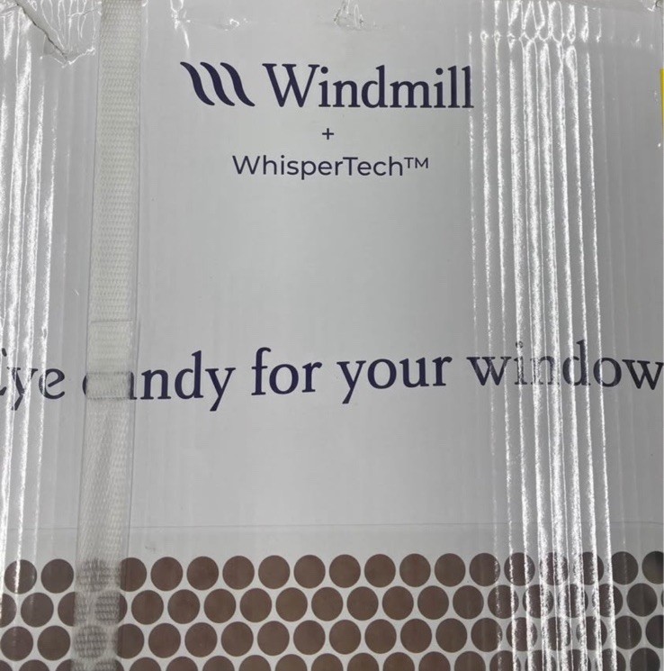 Windmill 12,000 BTU Window Air Conditioner W/ WhisperTech, Remote Control