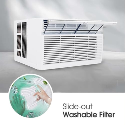 WHITE – LG 14,000 BTU 115V WINDOW AC LW1424RD