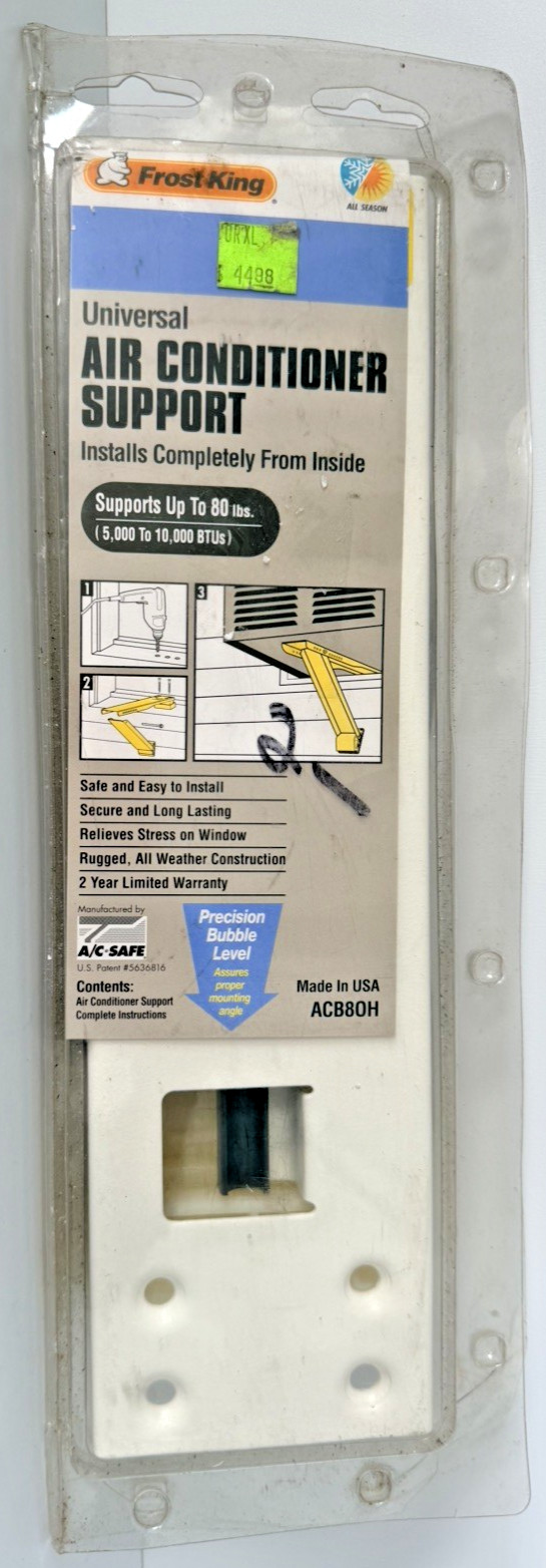 Frost King Large Universal Window Air Conditioner Support Brace Supports 80lbs