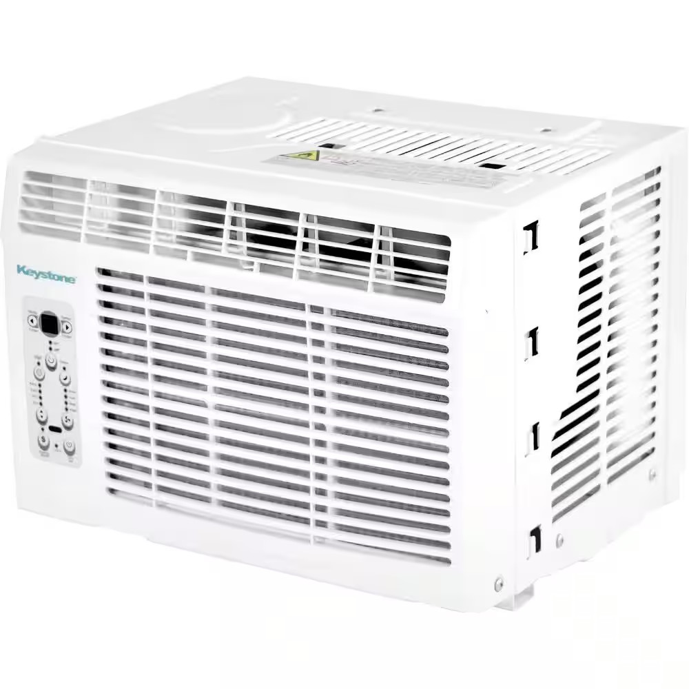 12,000/11,600 BTU 230V Window Air Conditioner with 11,000 BTU Supplemental Heat