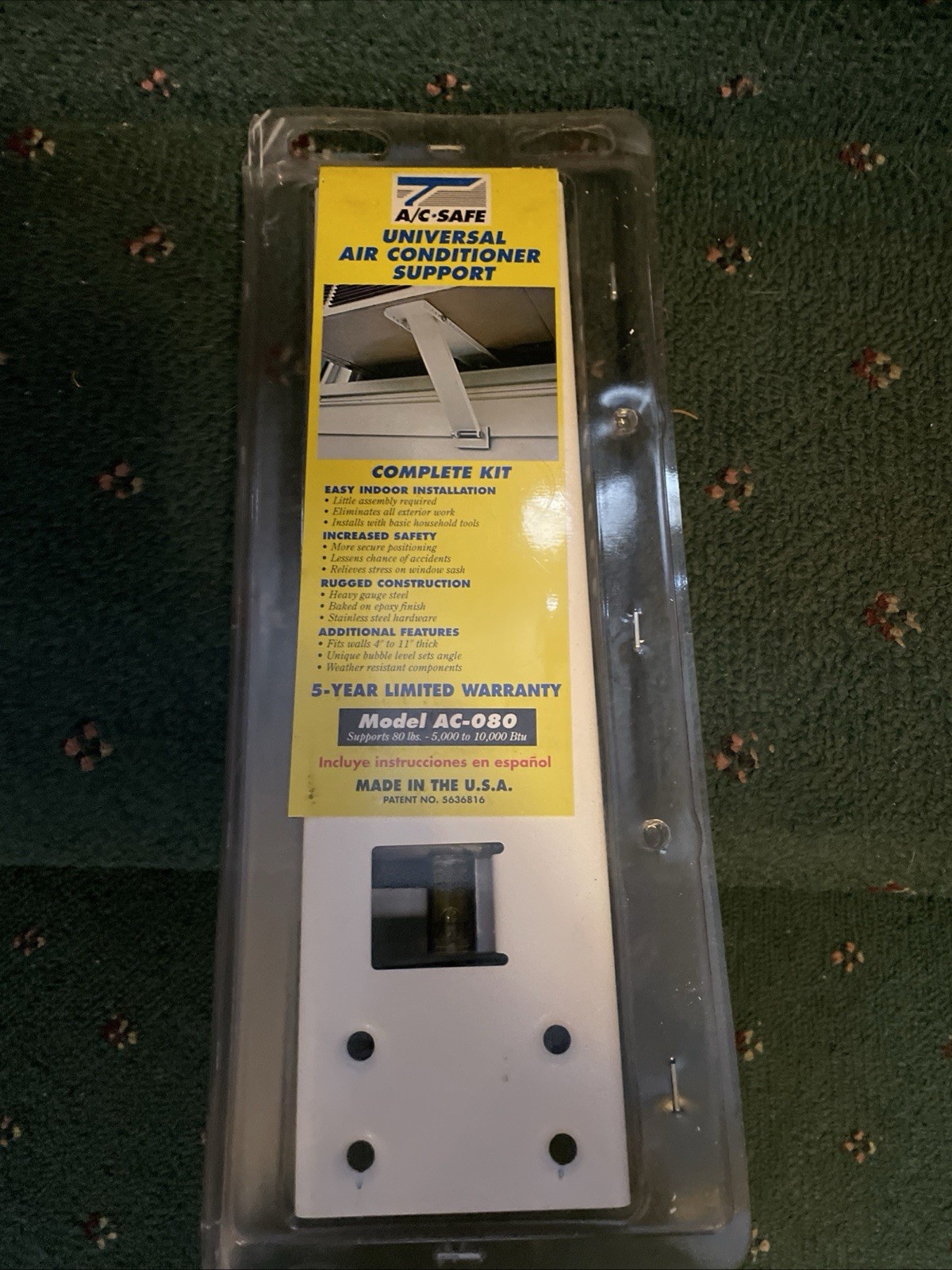 AC-Safe Universal Light-Duty Air Conditioner Support-AC-080 NEW