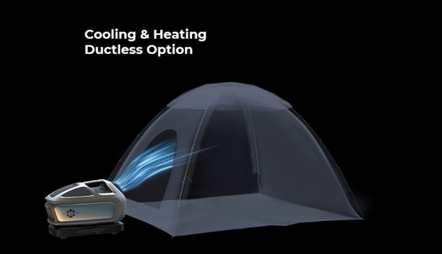 Zero Breeze Mark2 Outdoor Portable Mini Inverter Air Conditioner Air Cooler