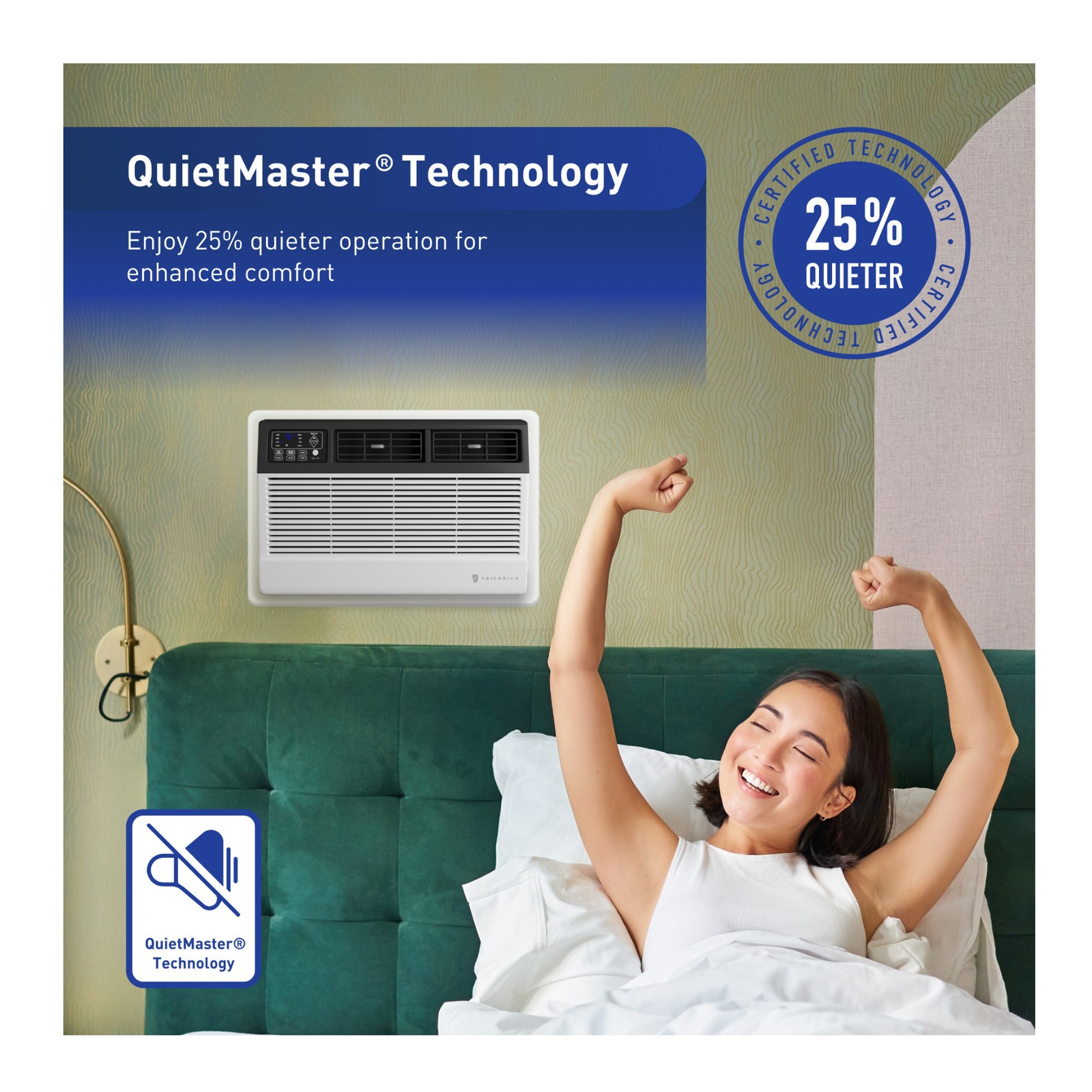 Friedrich Uni-Fit 12000 BTU Smart Through the Wall Air Conditioner 230 Volts