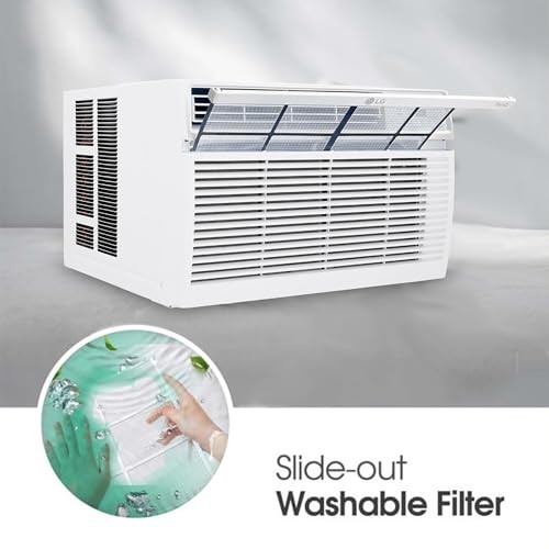 LG 14,000 BTU 115V WINDOW AC LW1424RD – WHITE